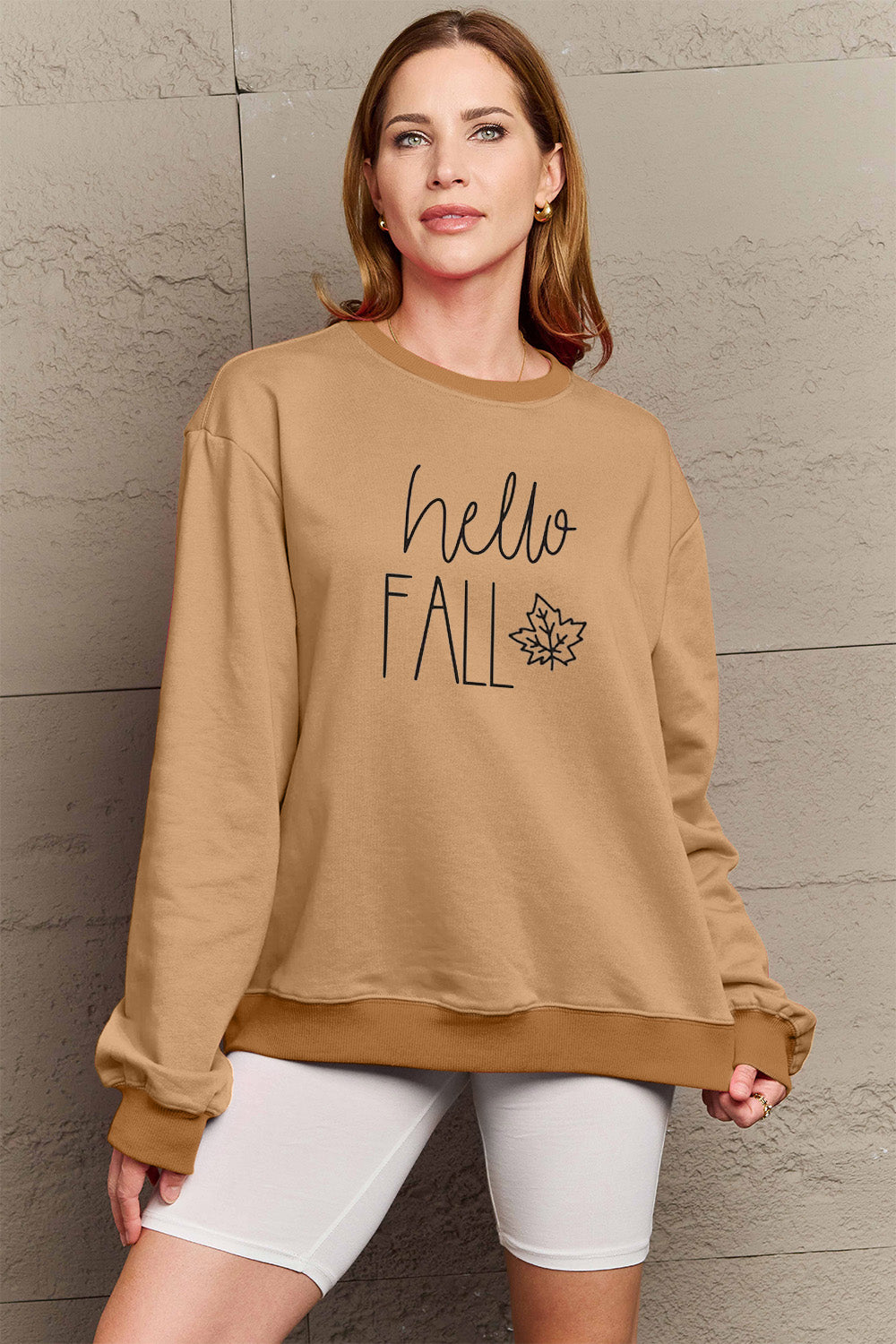 Hello Fall Graphic Sweatshirt