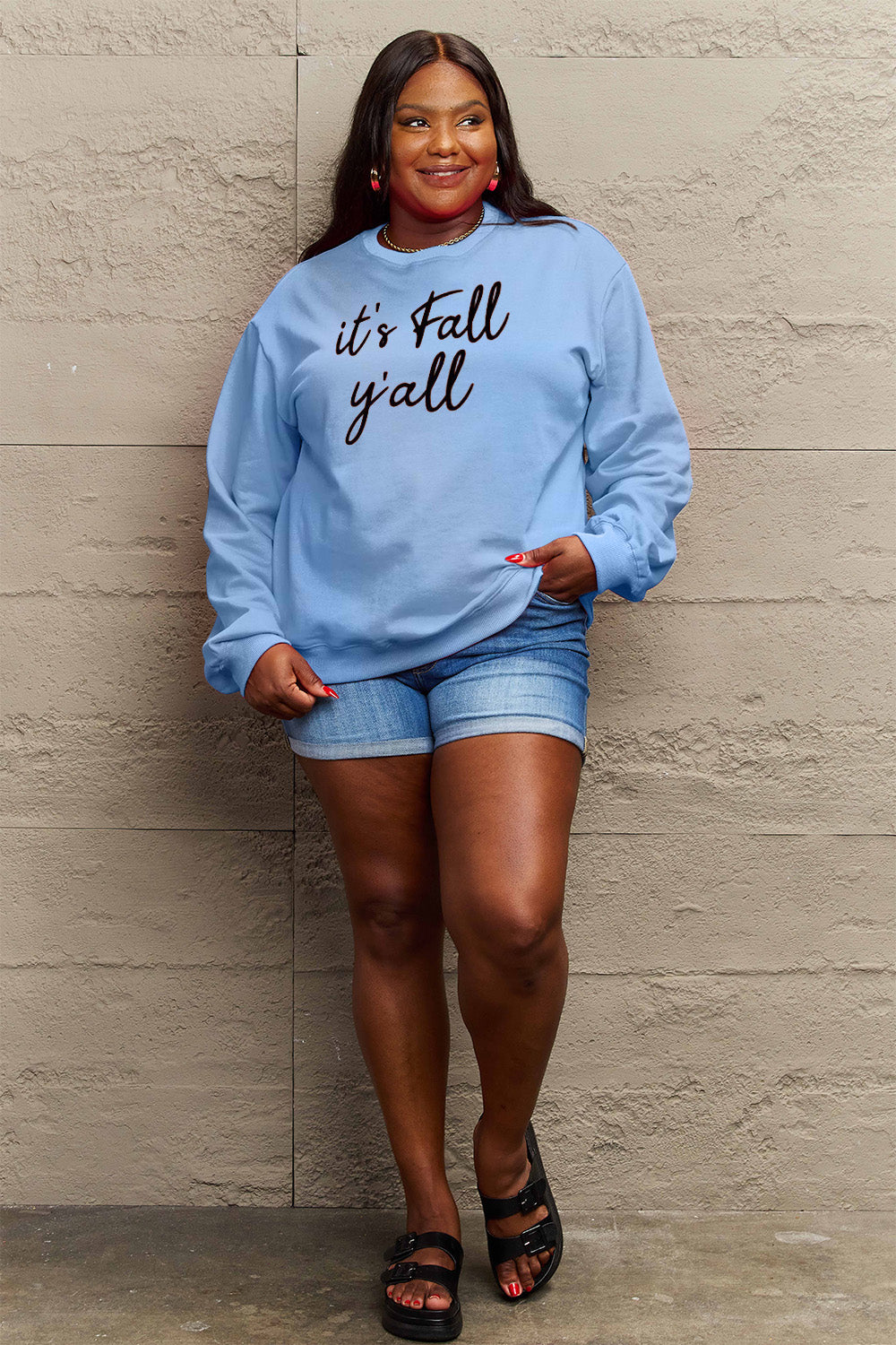 Its Fall Yall Graphic Sweatshirt