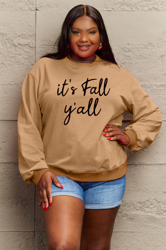 Its Fall Yall Graphic Sweatshirt