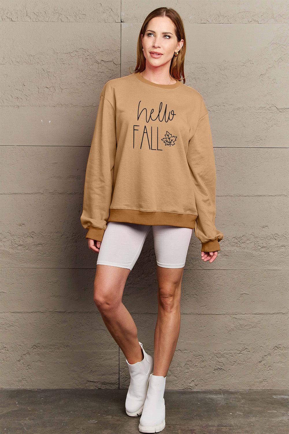 Hello Fall Graphic Sweatshirt