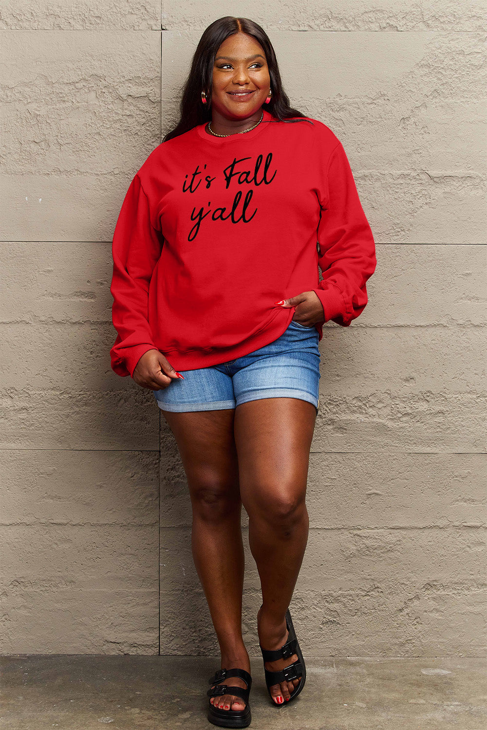 Its Fall Yall Graphic Sweatshirt