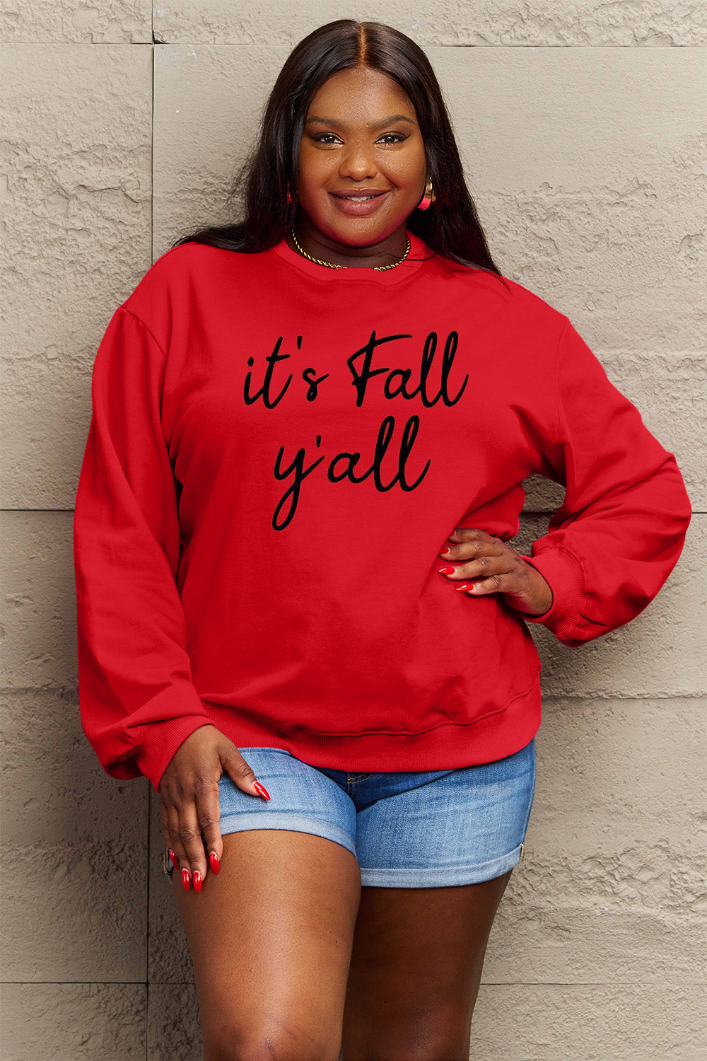 Its Fall Yall Graphic Sweatshirt